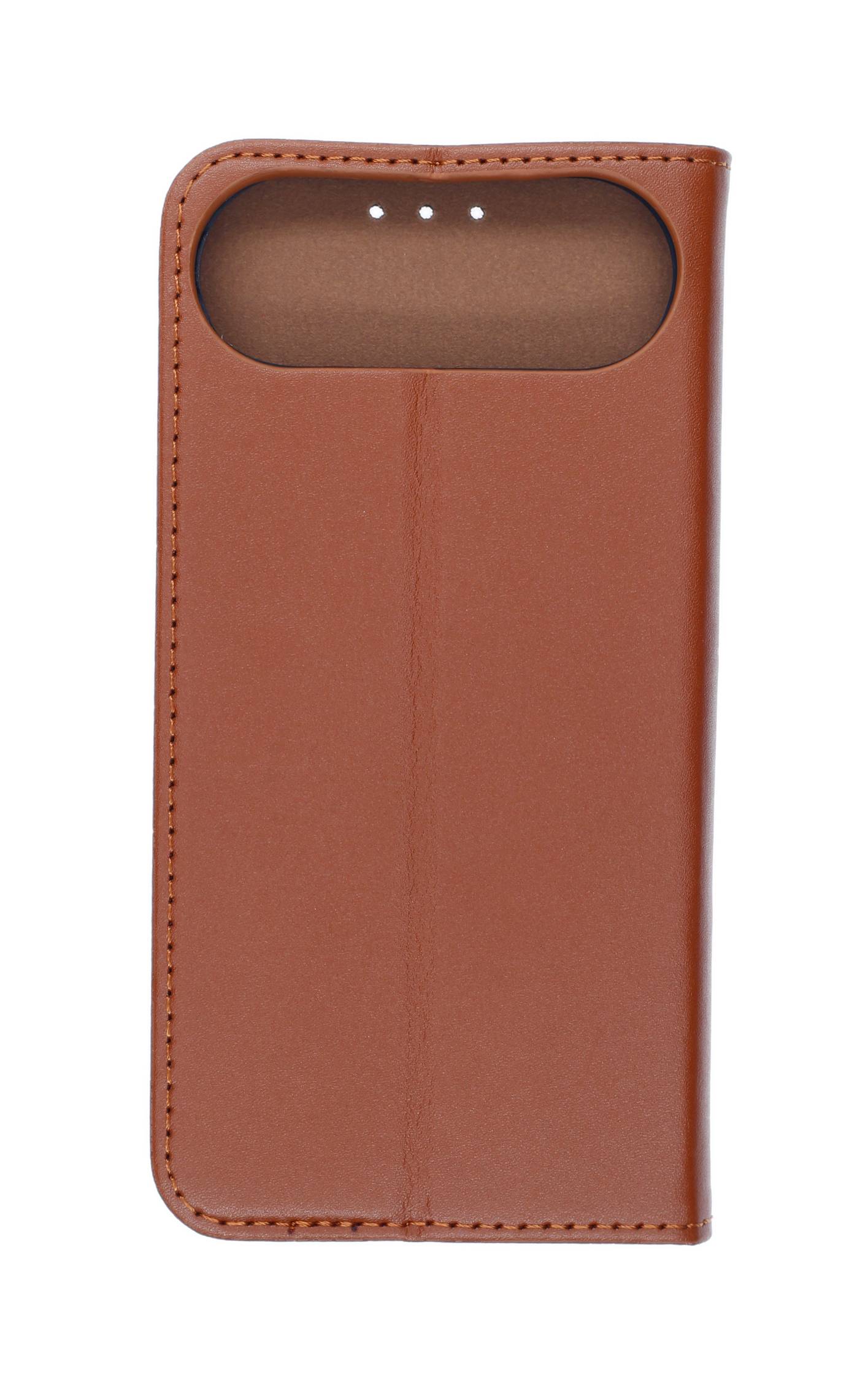 Echt Leder Bookcase Braun für Apple iPhone Air - Handytasche mit Kartenfach und Standfunktion