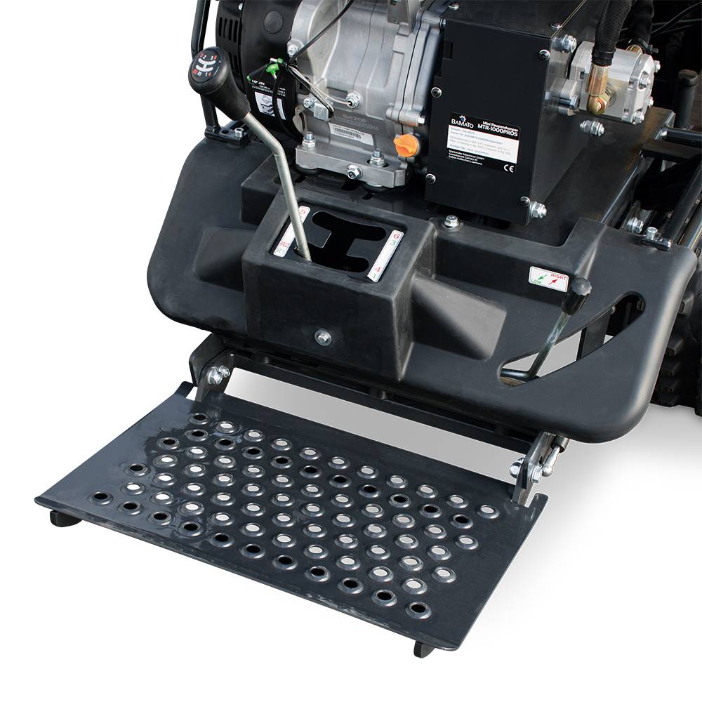 BAMATO Mini Raupendumper MTR-1000PROS mit Kipphydraulik &amp Selbstladeeinrichtung