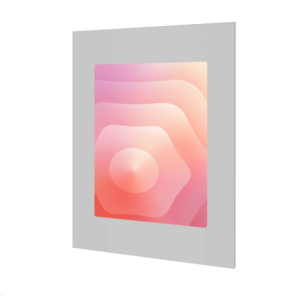 TabLines TWE132 Tablet Wandeinbau für Samsung Galaxy Tab S11 Ultra 14.6, silber