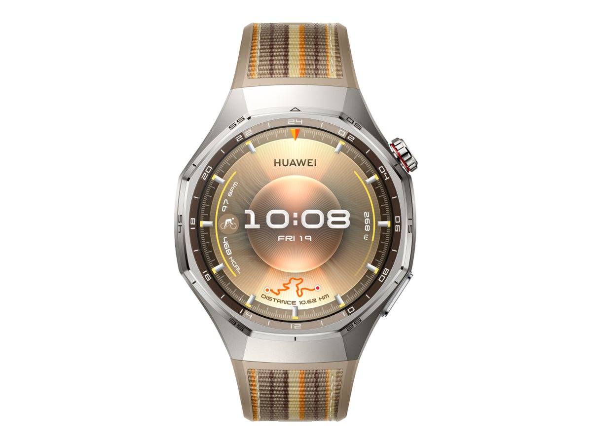 Huawei WATCH GT6 pro 46mm (Atum-B29W), Brown Woven Strap