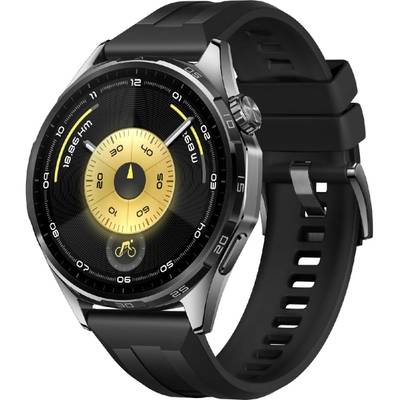 Huawei WATCH GT6 46mm (Atum-B19F),Black Fluoroelastomer Strap