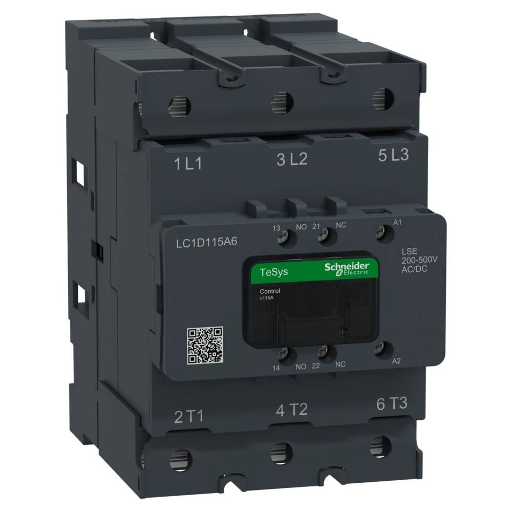 Schneider Electric Schütz 3P 115A AC3 LC1D115A6LSE