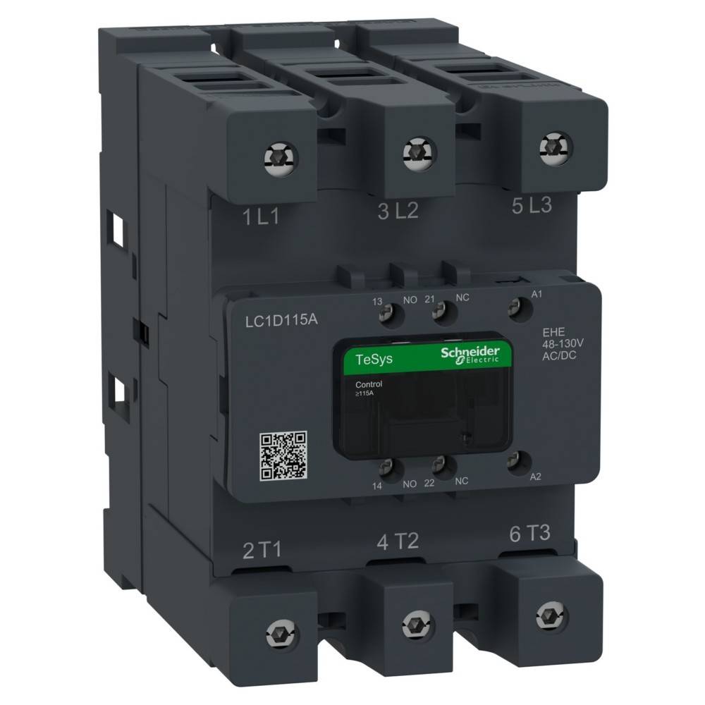 Schneider Electric Schütz 3P 115A AC3 48-130V LC1D115AEHE