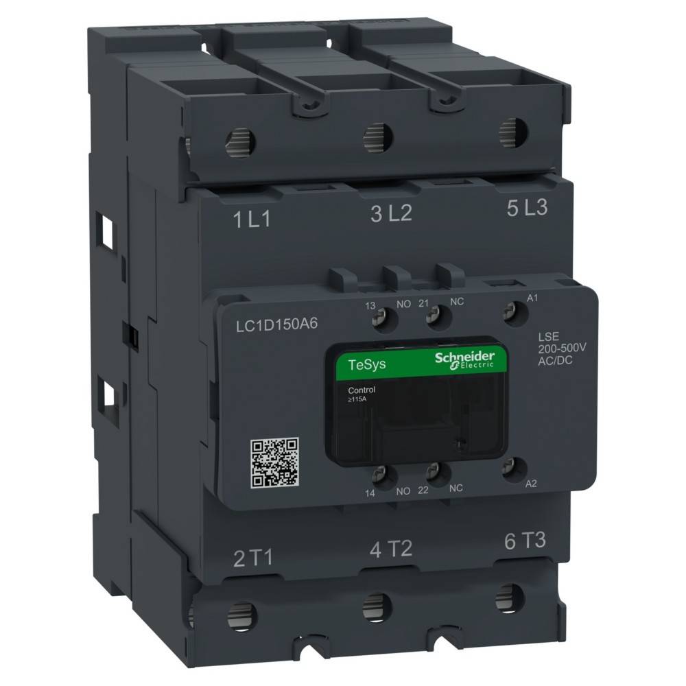 Schneider Electric Schütz 3P 150A AC3 LC1D150A6LSE