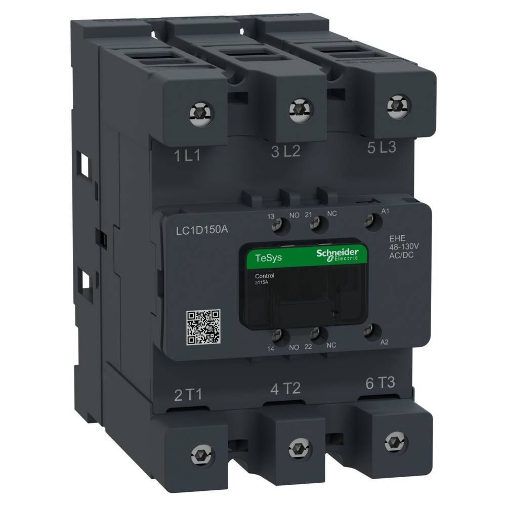 Schneider Electric Schütz 3P 150A AC3 48-130V LC1D150AEHE