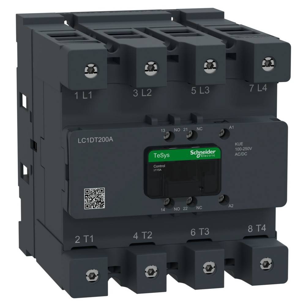 Schneider Electric Schütz 4P 200A AC1 LC1DT200AKUE
