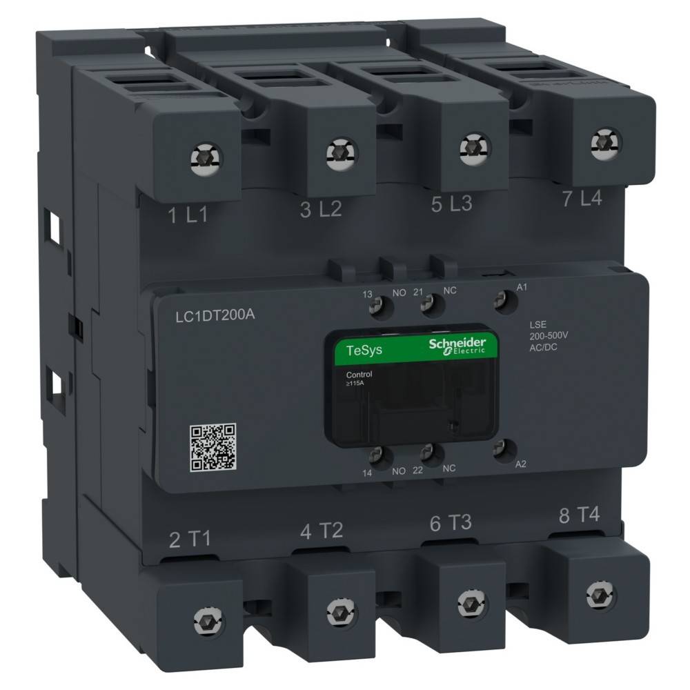 Schneider Electric Schütz 4P 200A AC1 LC1DT200ALSE