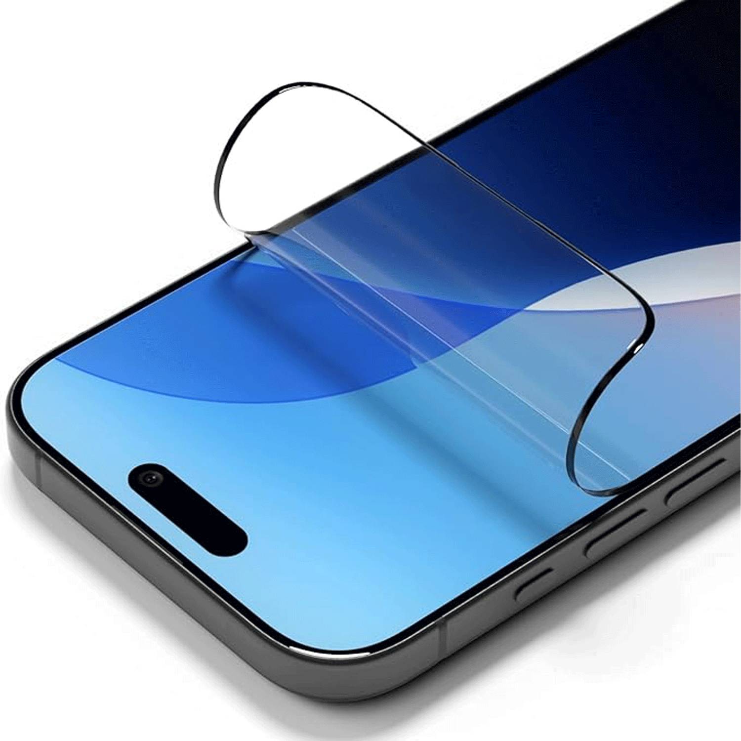 RHINOSHIELD 3D Impact Screen Protector 2.0 Transparent & Anti Blue Light für iPhone 16 Pro #I