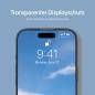 RHINOSHIELD 3D Impact Screen Protector 2.0 Transparent & Anti Blue Light für iPhone 15 und 16