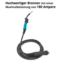 STAHLWERK Schweißbrenner AK15 inklusive 3 Meter Schlauchpaket Schweißzubehör STAHLWERK Schweißbrenner AK15 inklusive 3 Meter Schlauchpaket Schweißzubehör