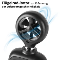 STAHLWERK Anemometer Kompakter Luftgeschwindigkeitsmesser 30 m/s, Windmessgerät STAHLWERK Anemometer Kompakter Luftgeschwindigkeitsmesser 30 m/s, Windmessgerät