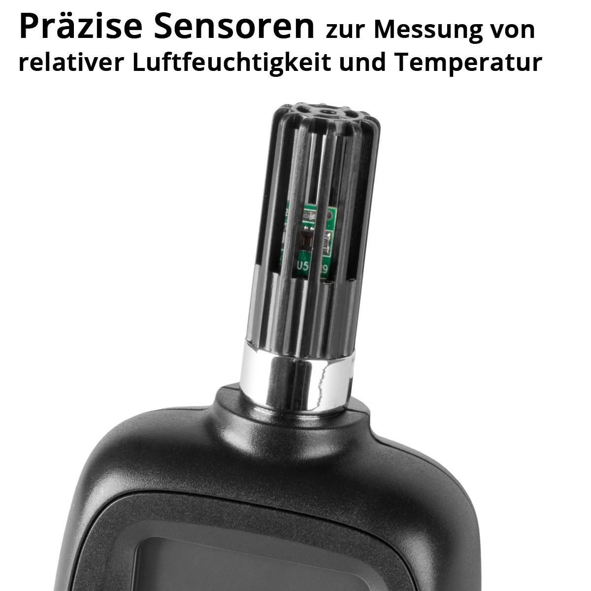 STAHLWERK Luftfeuchtigkeits- und Temperaturmessgerät – Digital