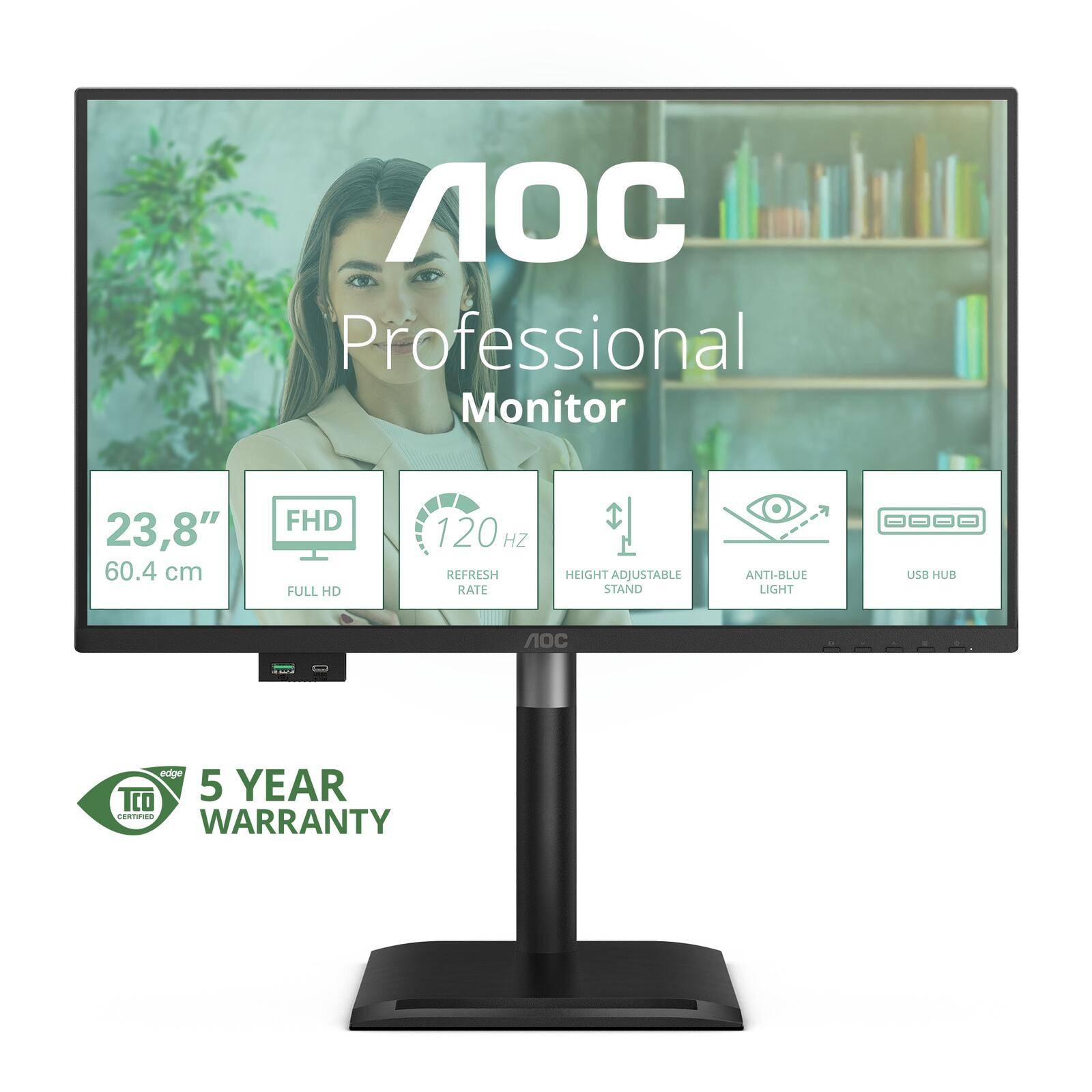 AOC 24P4U computer monitor Displays Monitore