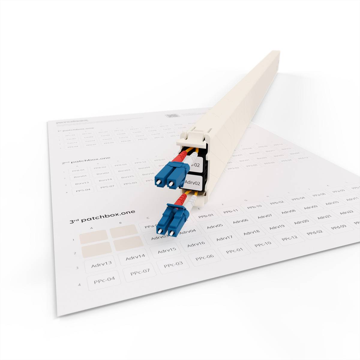 patchbox.one ID-Labels 432 bedruckbare Aufkleber