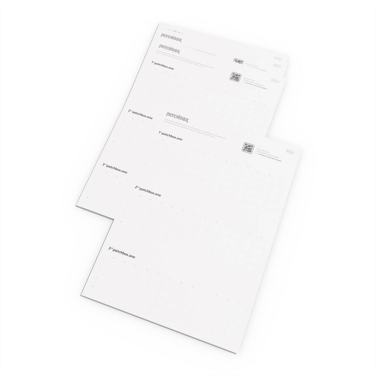 patchbox.one ID-Labels 432 bedruckbare Aufkleber