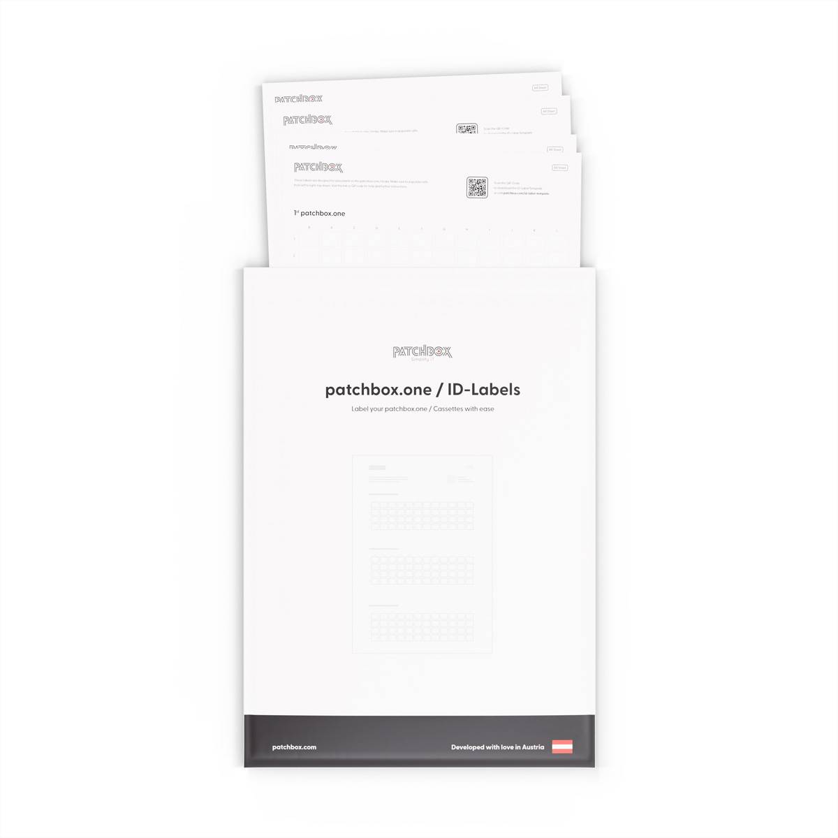 patchbox.one ID-Labels 432 bedruckbare Aufkleber