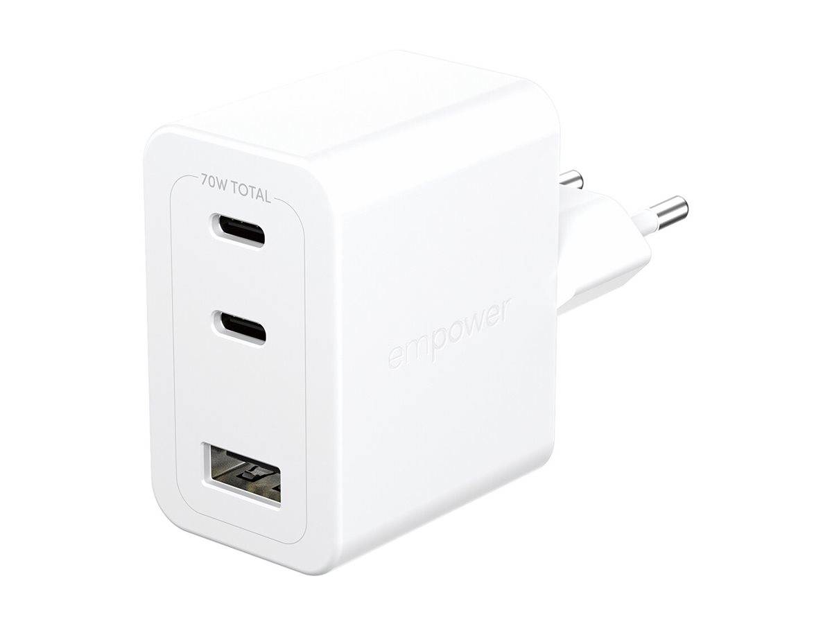PanzerGlass empower by PanzerGlass - Netzteil - 70 watt - Power Delivery 3.1 - 3