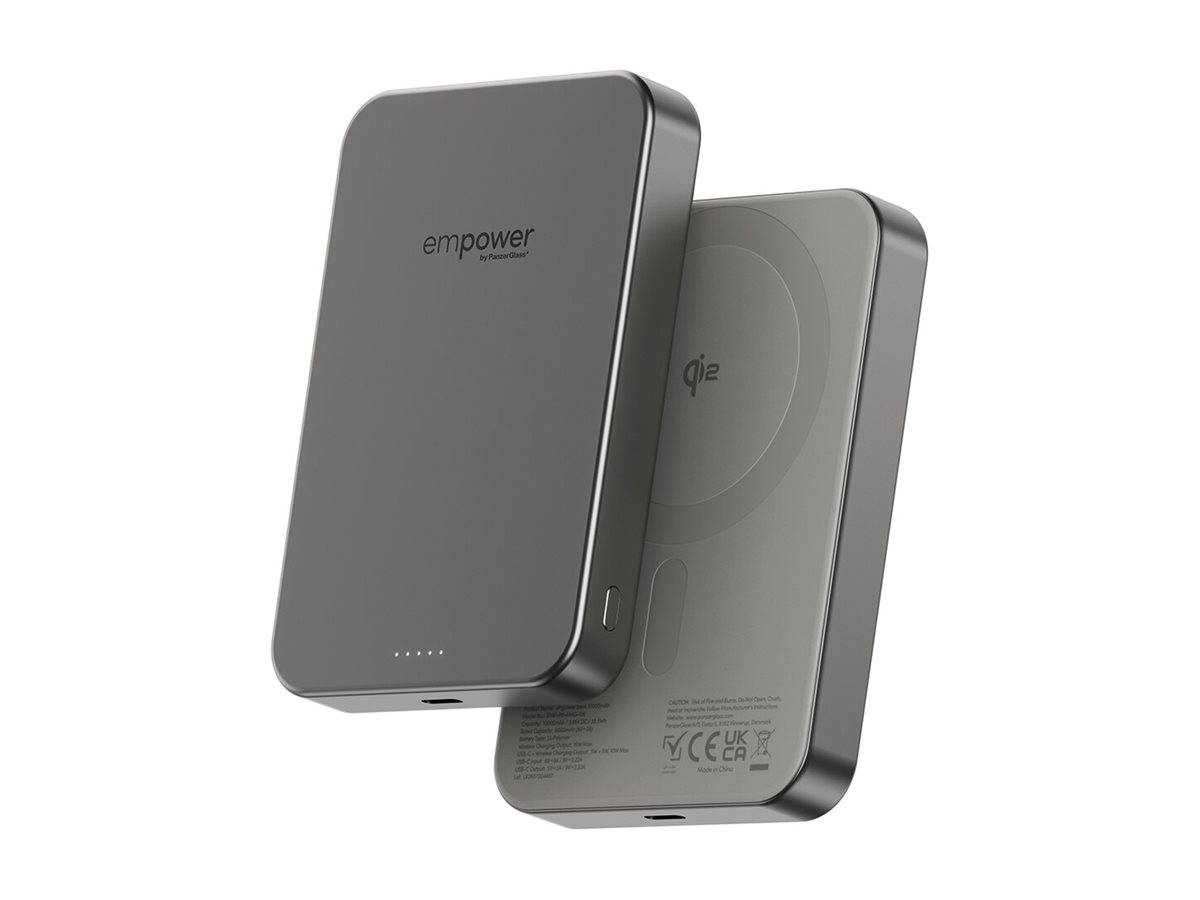 PanzerGlass empower by PanzerGlass - Powerbank - 10000 mAh (USB-C)Titan