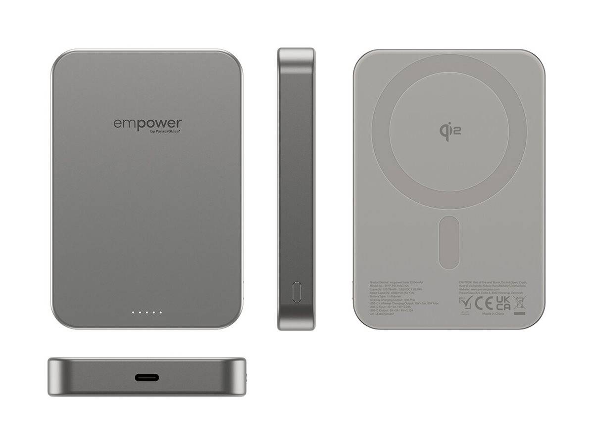 PanzerGlass empower by PanzerGlass - Powerbank - 10000 mAh (USB-C)Titan