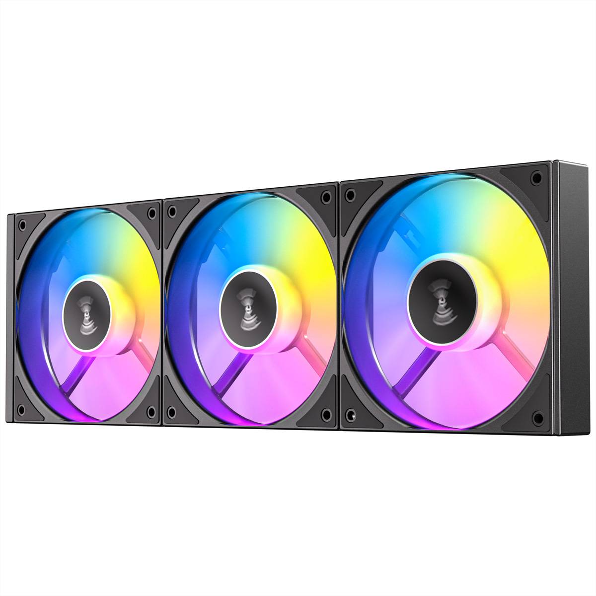 ANTEC C120 ARGB Fan Reverse PC Gehäuselüfter 120mm 3er Pack, schwarz