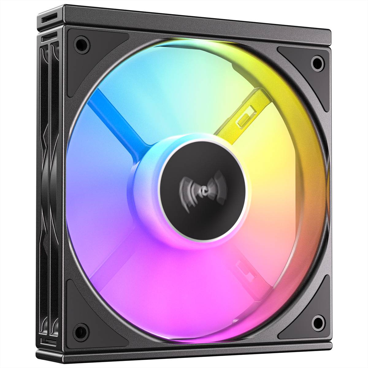 ANTEC C120 ARGB Fan Reverse PC Gehäuselüfter 120mm 3er Pack, schwarz