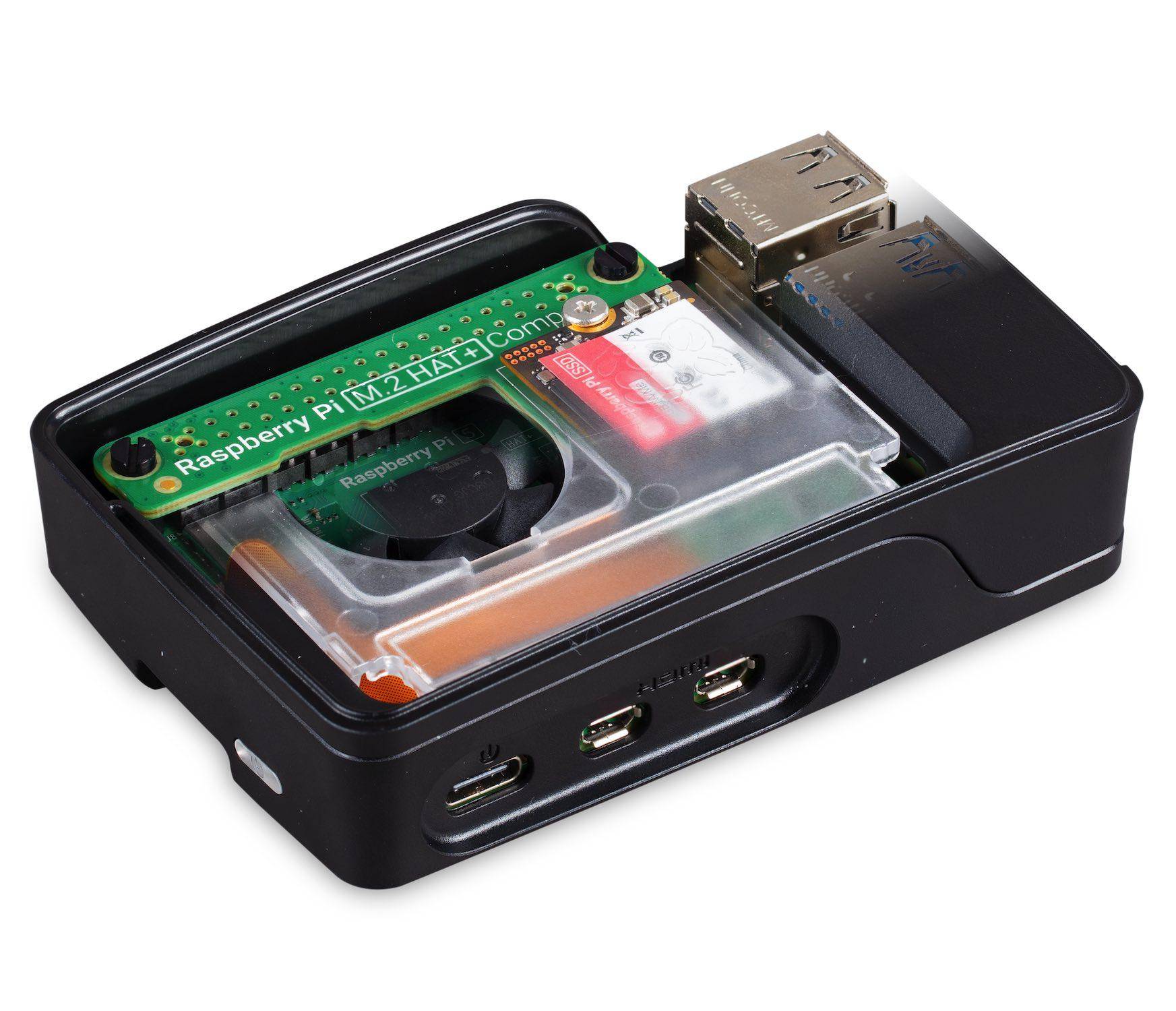 PCIe M.2 HAT für Raspberry Pi 5, M-Key, Compact
