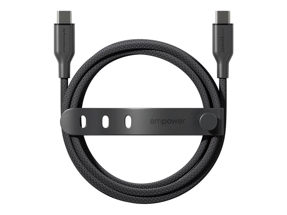 PanzerGlass empower by PanzerGlass Racing - USB-Kabel - USB-C (M)zu USB-C (M) -