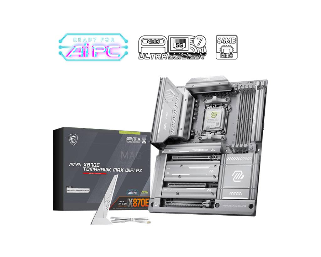 MSI MAG X870E TOMAHAWK MAX WIFI PZ - Mainboard - ATX