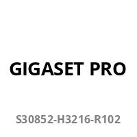 GIGASET PRO' Text über 'S30852-H3216-R102'.