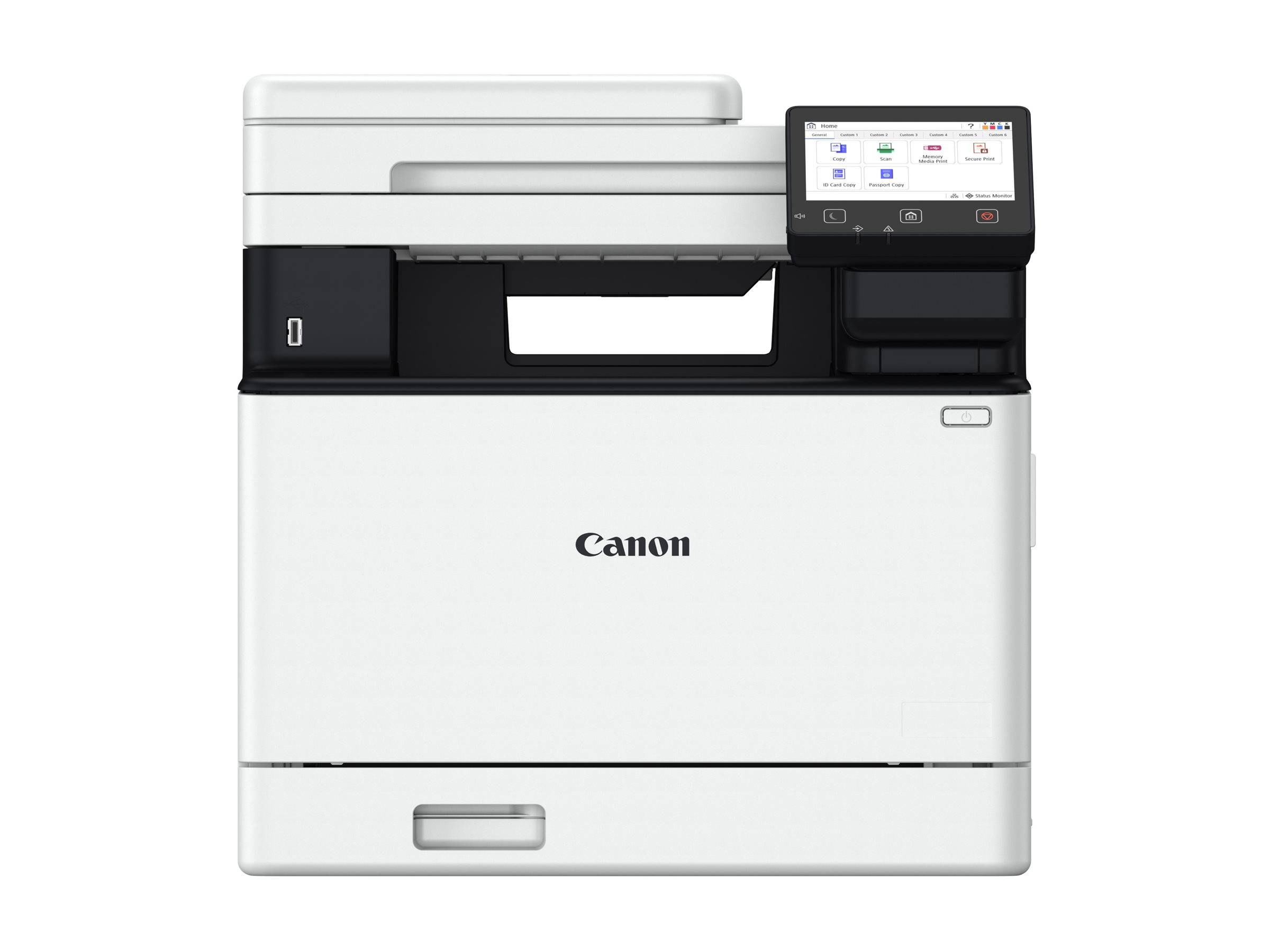 Canon i-SENSYS MF752Cdw II 3 in 1 Farblaser-Multifunktionsdrucker grau
