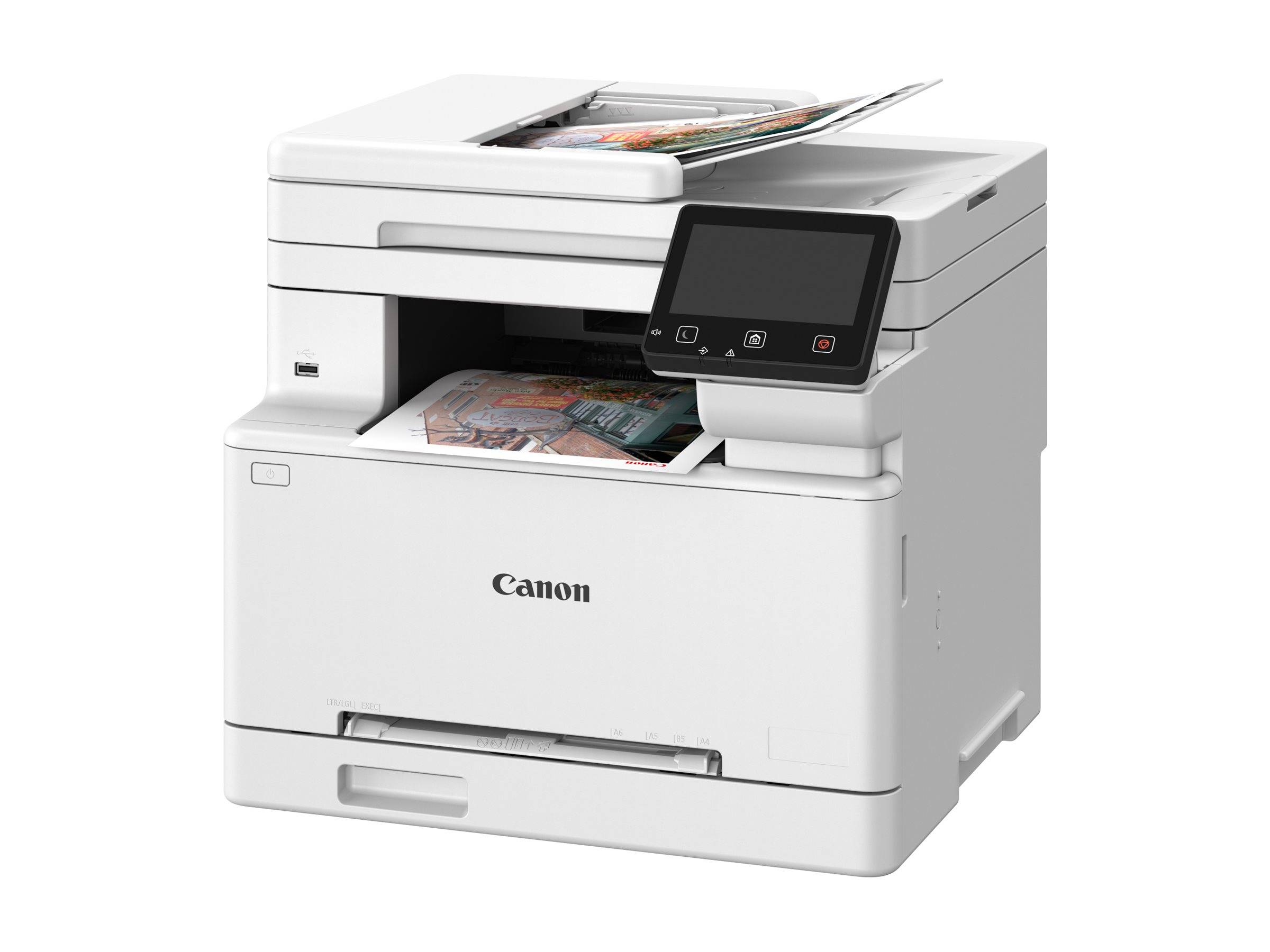 Canon i-SENSYS MF664Cdw 3 in 1 Farblaser-Multifunktionsdrucker grau