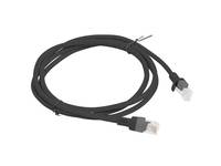 Lanberg PCU5-10CC-0150-BK - 1,5 m - Cat5e - U/UTP (UTP) - RJ-45 - RJ-45 - Schwarz