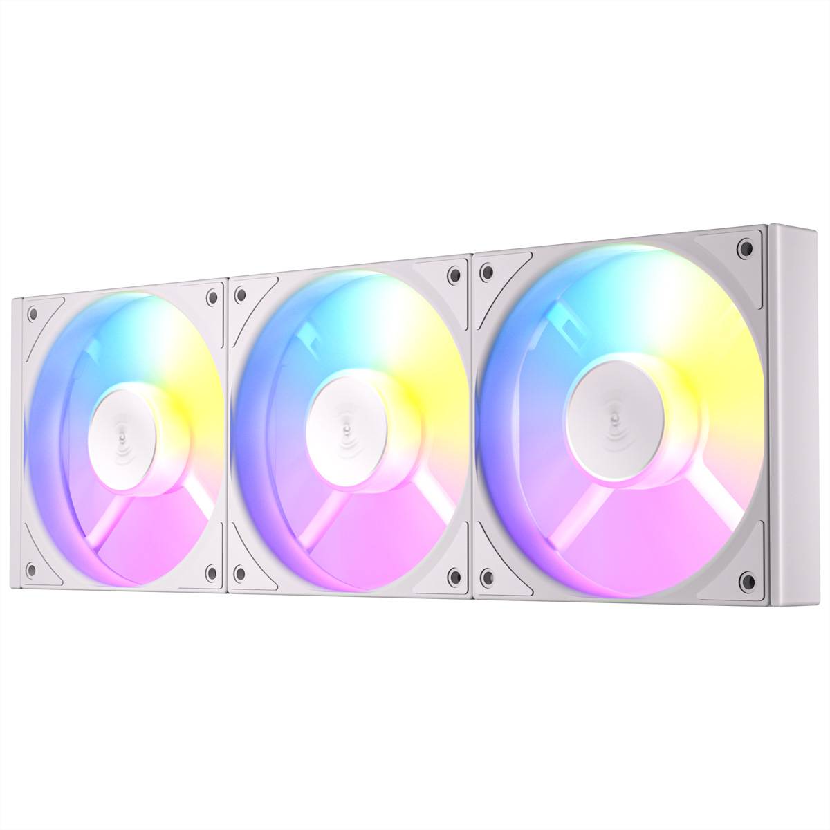 ANTEC C120 ARGB Fan PC Gehäuselüfter 120mm 3er Pack, weiß