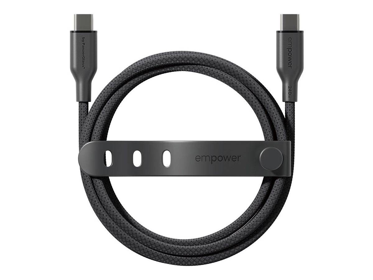 PanzerGlass empower by PanzerGlass - USB-Kabel - USB-C (M)zu USB-C (M) - USB 2.0