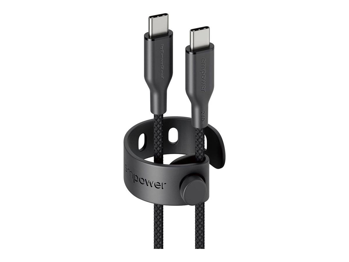 PanzerGlass empower by PanzerGlass - USB-Kabel - USB-C (M)zu USB-C (M) - USB 2.0