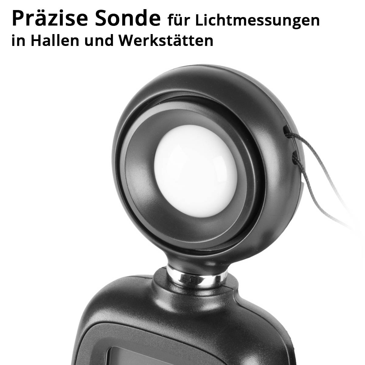 STAHLWERK Luxmeter Digitaler Belichtungsmesser Lichtmesser bis 200.000 Lux