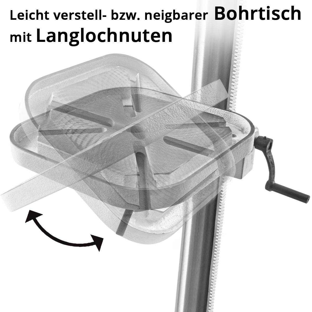 BD-550 ST Säulenbohrmaschine 550W Leistung