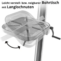 STAHLWERK BD-1500 ST Standbohrmaschine 1.500 W Leistung 150 - 2.450 U/min STAHLWERK BD-1500 ST Standbohrmaschine 1.500 W Leistung 150 - 2.450 U/min
