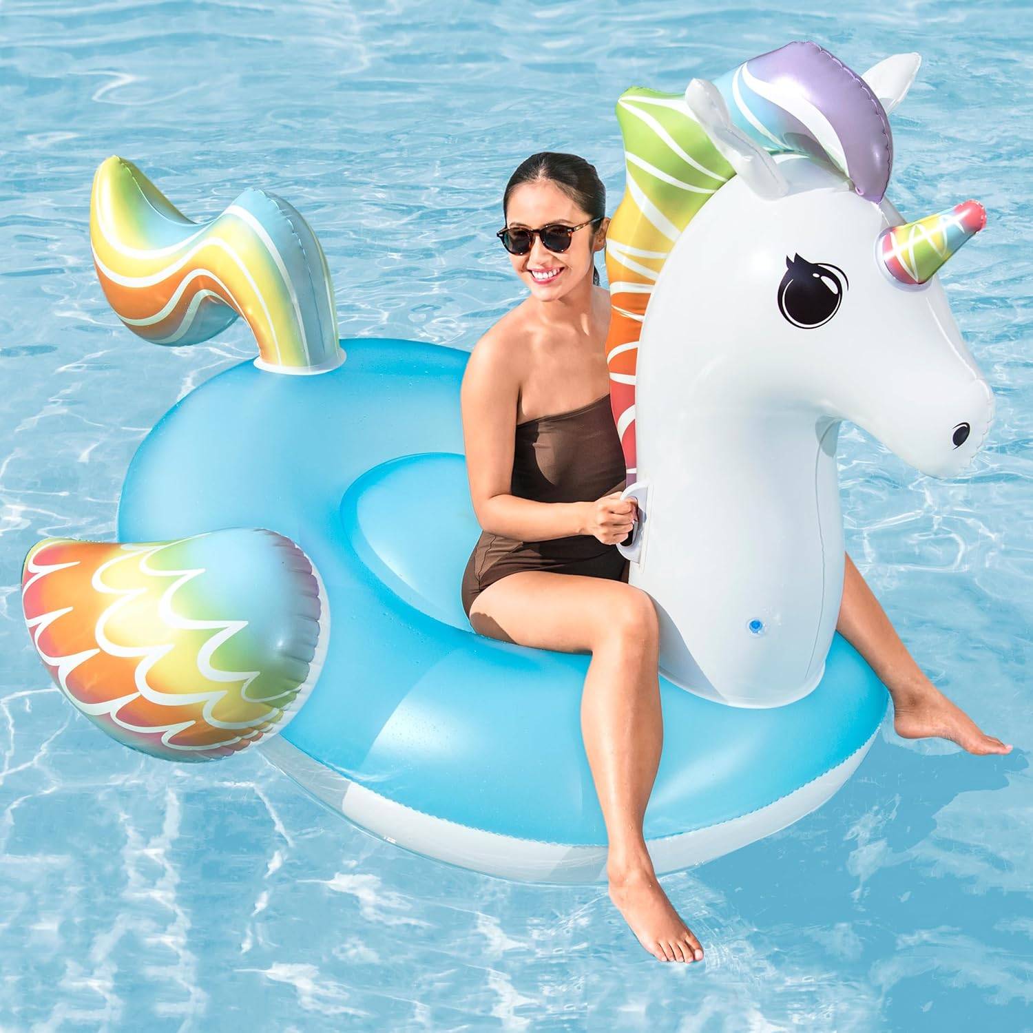 Bestway Schwimmtier Einhorn 224 x 164 cm