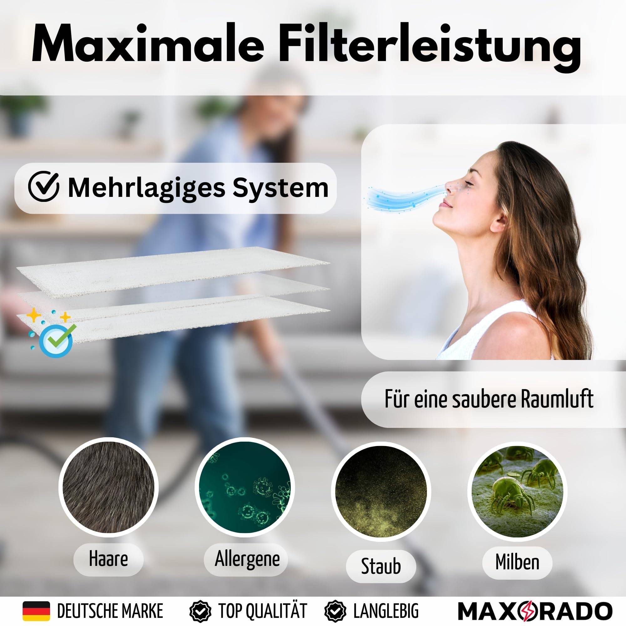 30 Staubsaugerbeutel für Siemens Bosch D E F G H Staubsauger Saugbeutel VS06G2410 Q3.0 Q4.0 Q5.0 Q6.0