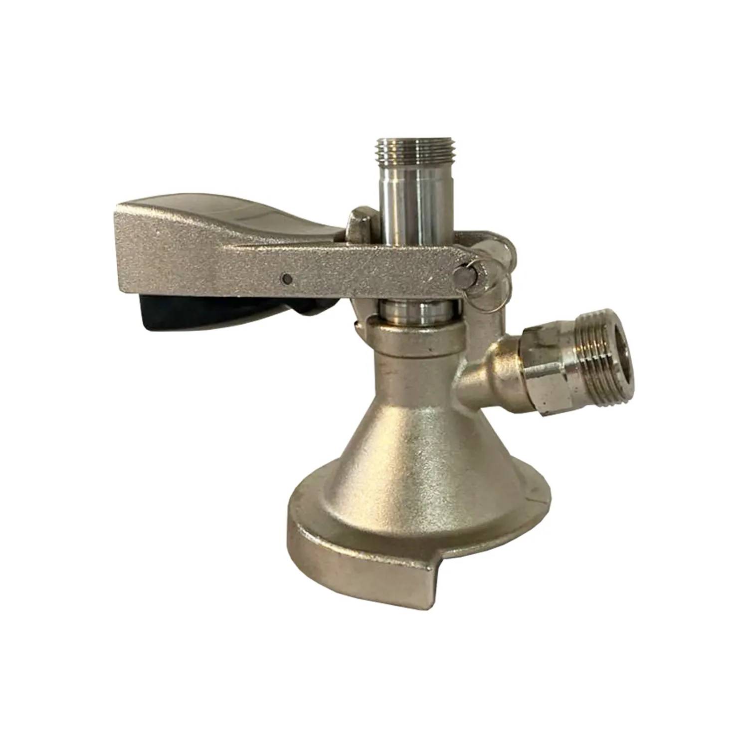 Zapfkopf, Keg - Verschluss, Flach - Fitting, oberer Ausgang - Kelleranstich