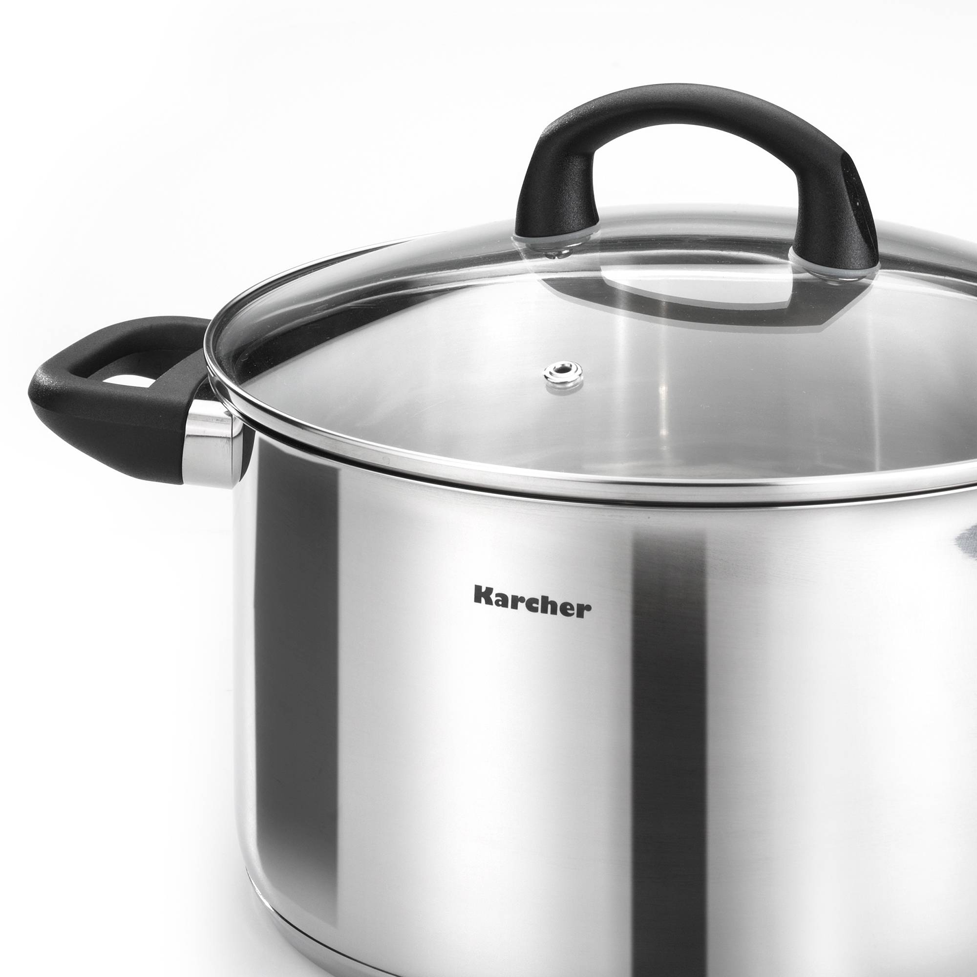 Karcher Topfset Mia (4-teilig, Edelstahl, Induktion)