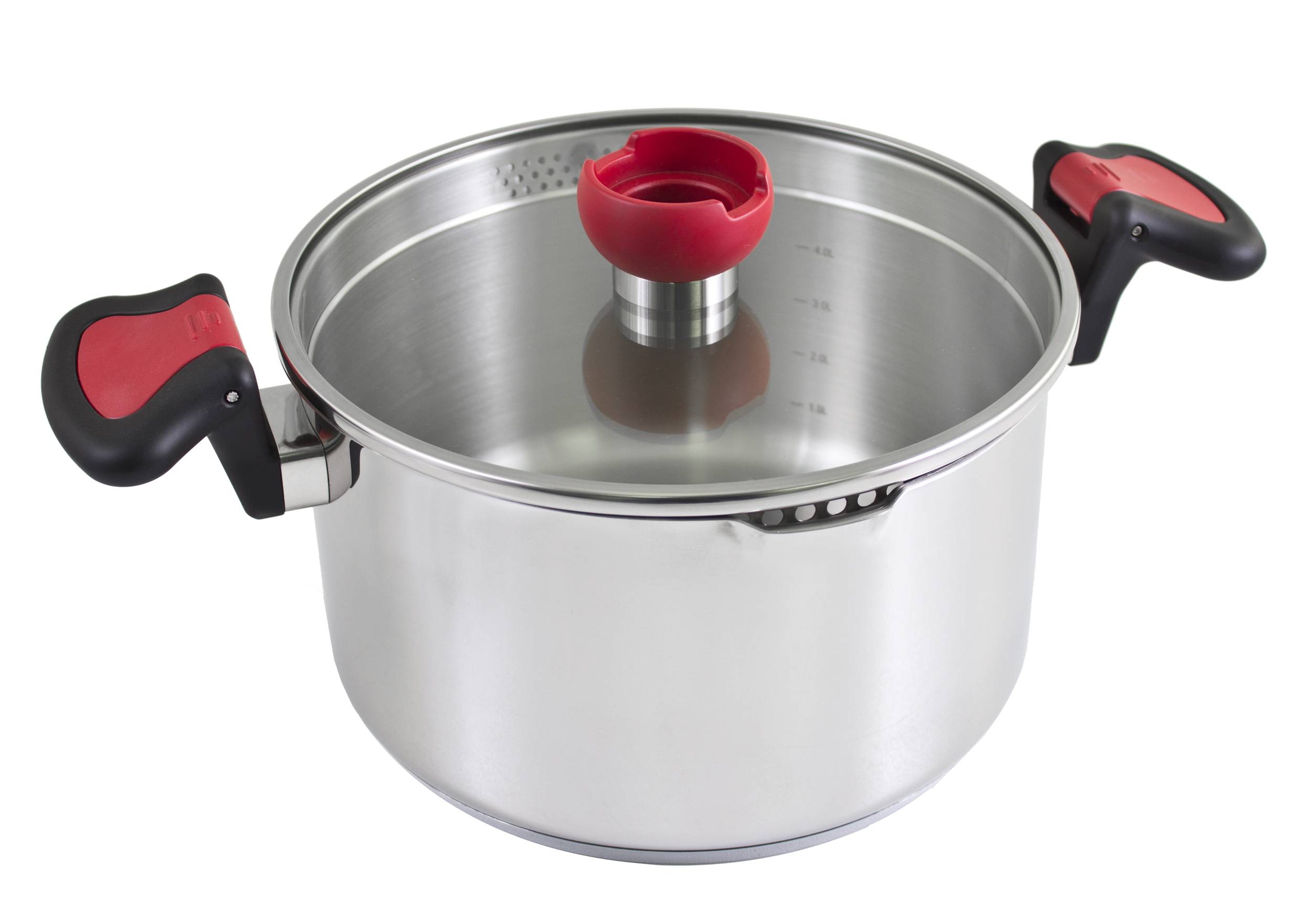 KOPF Topfset Nelo (11-teilig, Edelstahl, Induktion, mit intelligenter Abgießhilfe)