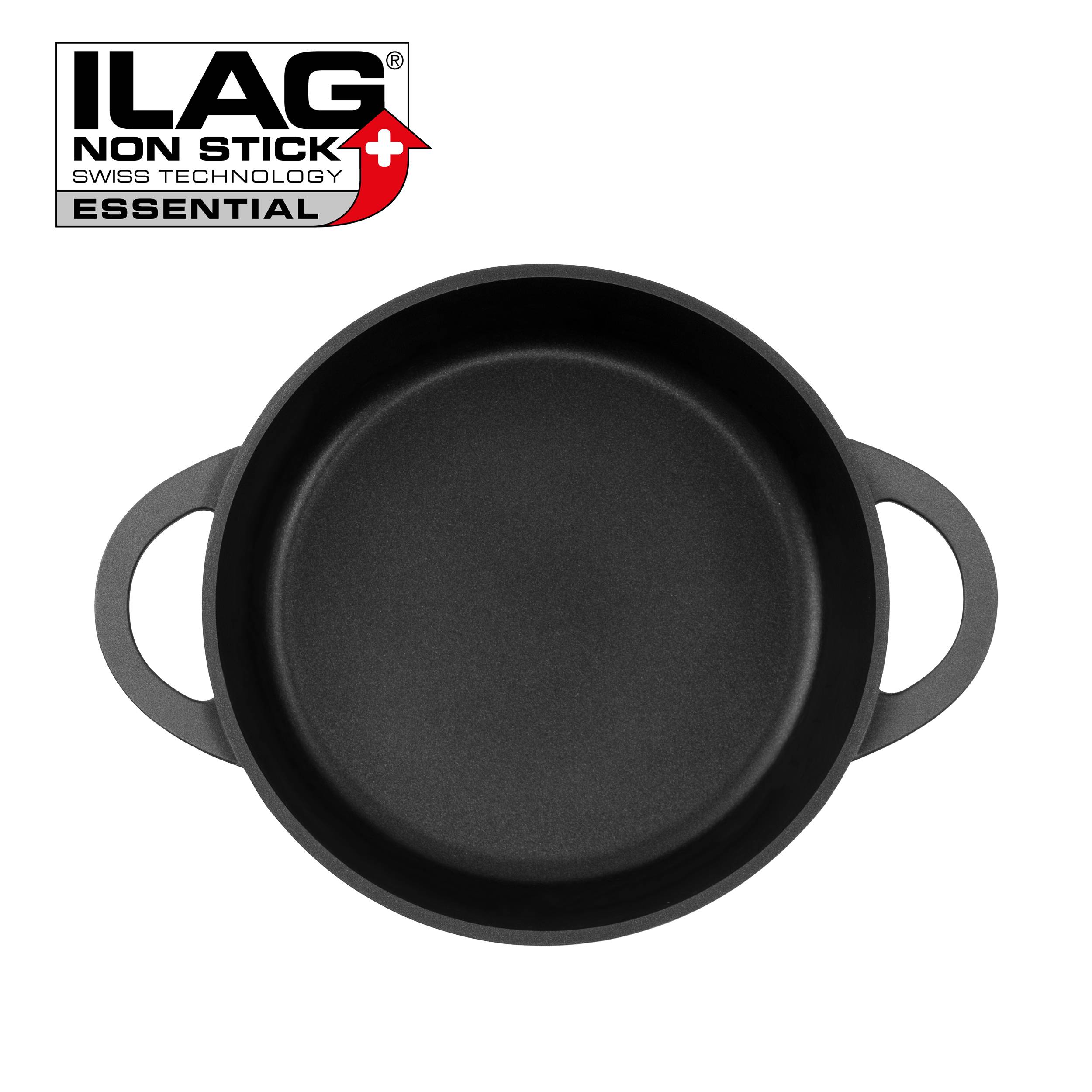 KOPF Topfset Atavola (8-teilig, Aluguss, ILAG Basic Antihaftbeschichtung, Induktion, inkl. Griffschutz aus Silikon)
