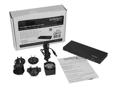 STARTECH 4 Port 4K HDMI Splitter Audio, Video, Display & TV Optionen & Zubehör Videoadapter & Kabel