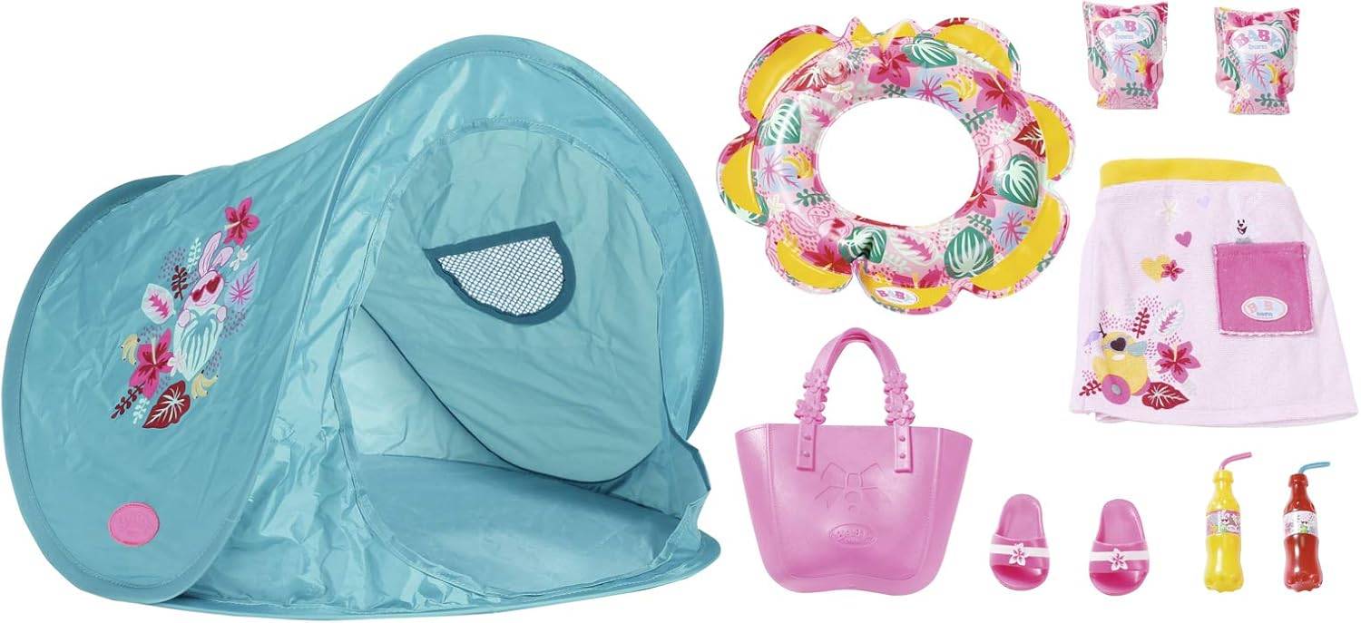 Zapf Creation 829257 - BABY born Holiday Strand Set