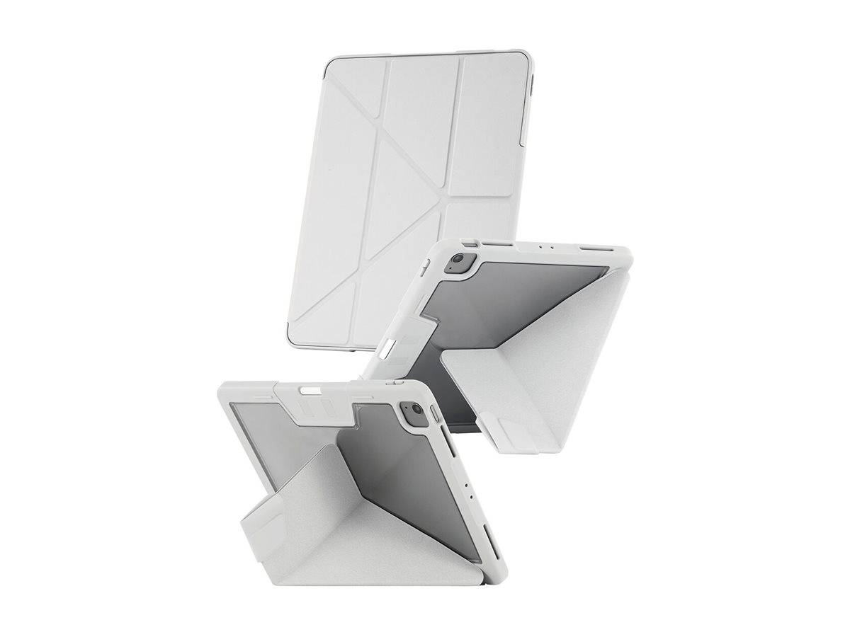 Care by Schutzglass Y-Fold-Hülle iPad Air 13" 2024 / 2025 - Hellgrau