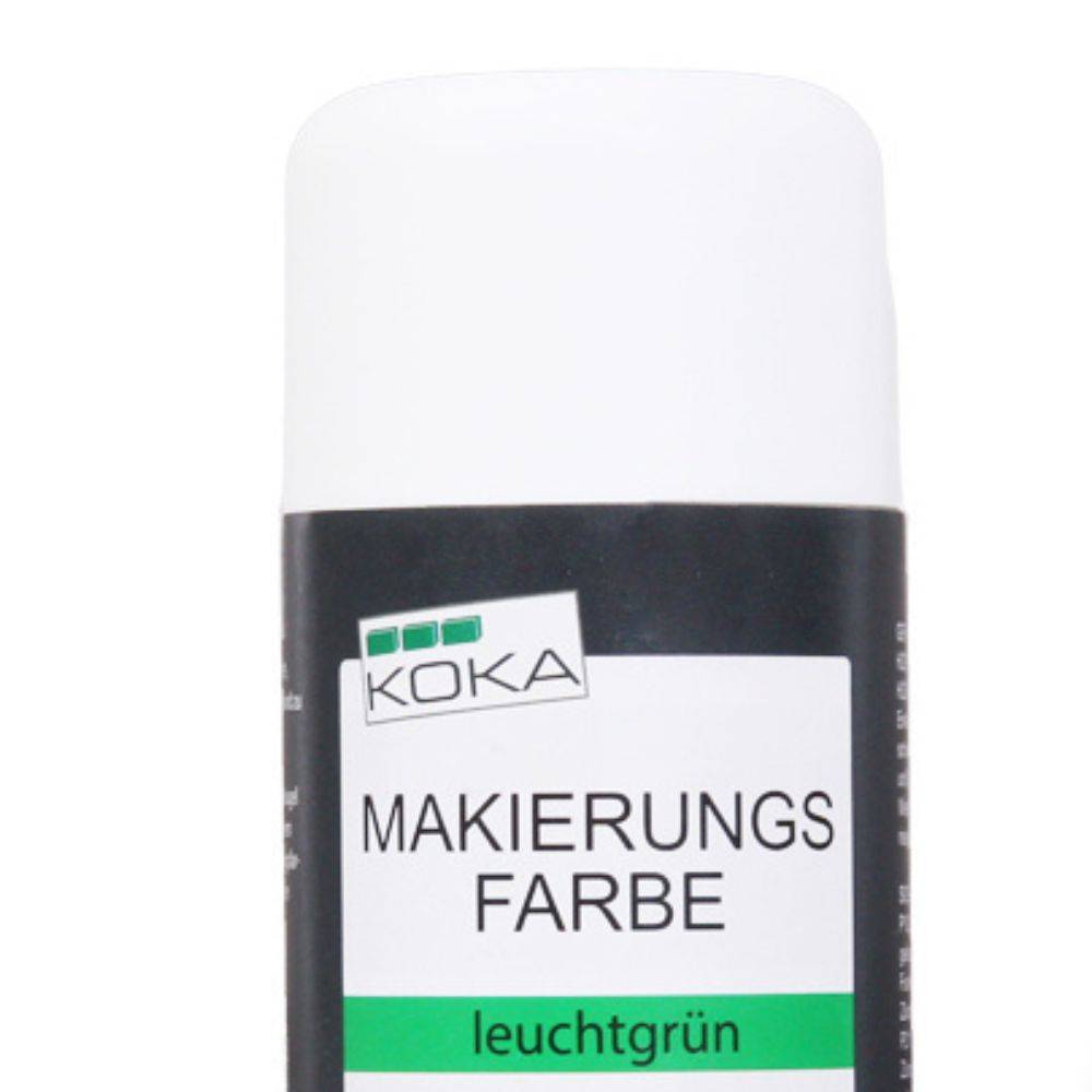 Markierungsfarbe leuchtgrün