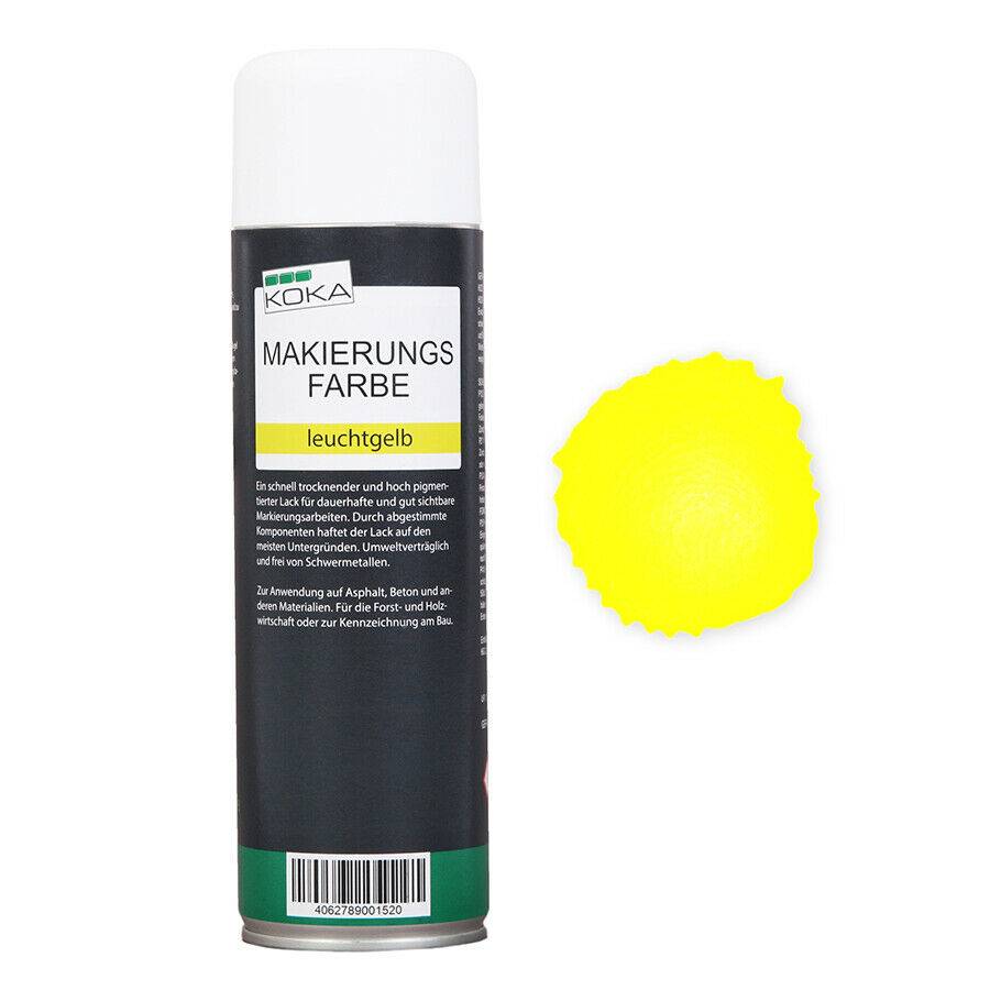 Markierungsfarbe leuchtgelb