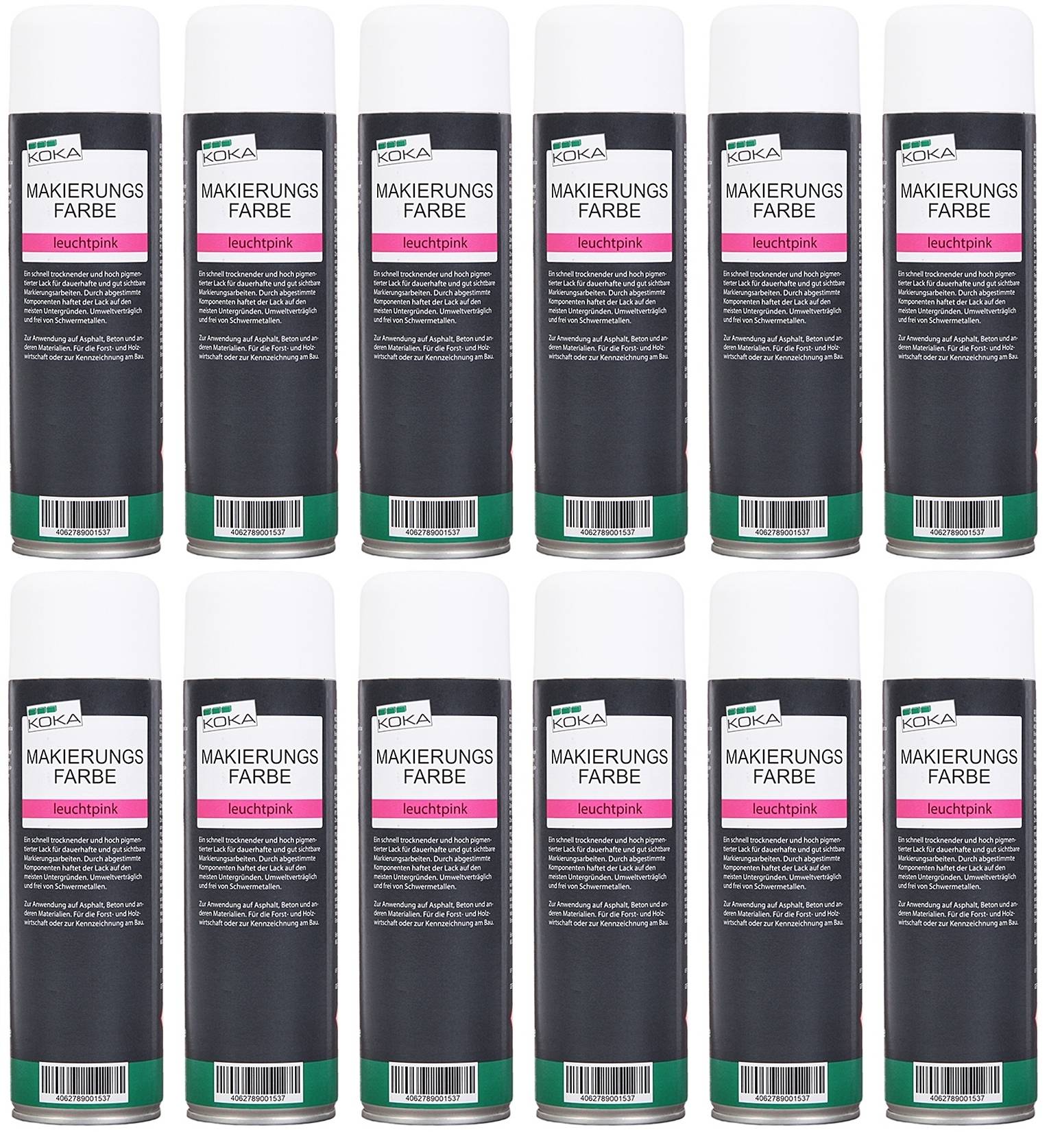 Markierungsfarbe Leuchtpink 12 Stück